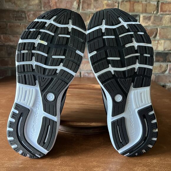 Brooks Ghost 16 Men’s Size 10.5 2E Wide Black Road Running Shoes Sneakers - Picture 8 of 16